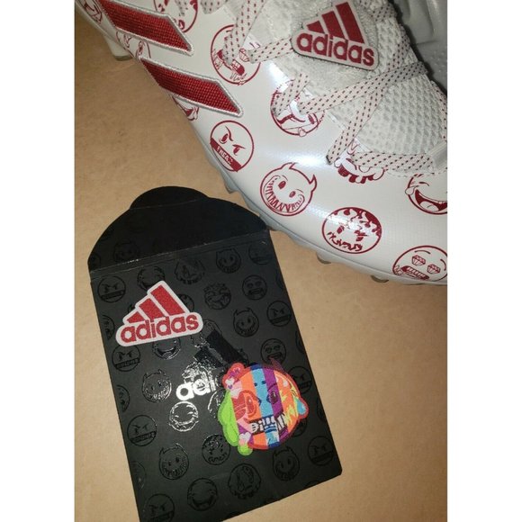 Adidas Freak 22 Big Mood DSG SM Football Cleats Men\'s Sz 13 White Red GZ6901 New main image 10